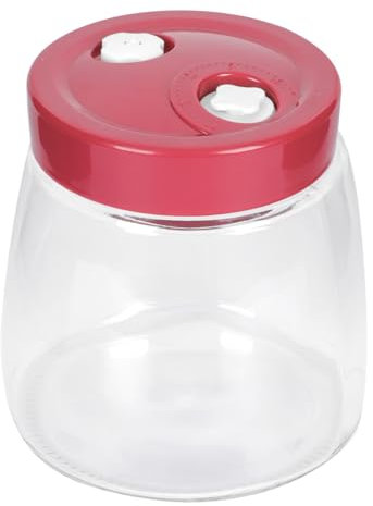 SHOWERORO Glass Sealed Jar for Pickle Making Food Storage Bottle Airtight Lid for Home Canning and Preserving