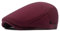 meioro Herren Mesh Schirmmütze, Atmungsaktive Sommer Newsboy Gatsby Barett Cap für Männer und Frauen, Unisex Flache Kappe Driving Schiebermütze Sportmütze Sonnenhut Flat Cap Größe 55cm-60cm