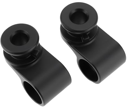 EMSea 1 Paar Metallscharnier-Schwenkwelle Links Rechts Kompatibel mit QuietComfort QC35 Headset Schwarz