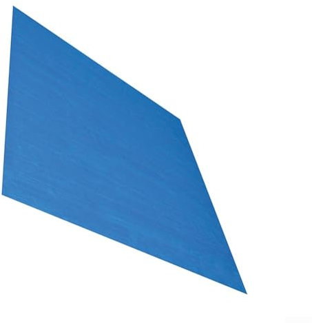 Feegow Schwimmbad-Bodenabdeckung, PE-Bodenschutzplane, wasserdicht, rutschfest, Bodenmatte für oberirdische Pools Poolabdeckungen (396 × 396 cm)