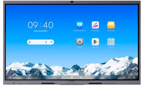 Hikvision Interaktiver Monitor 86 4K 60Hz 128GB/8GB Android Grau