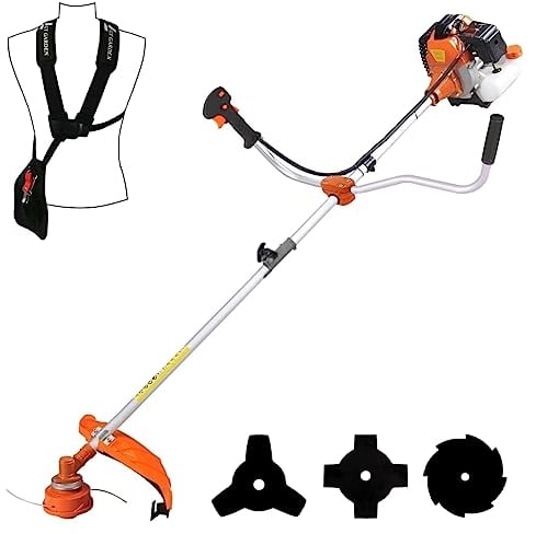 GT Garden Débroussailleuse Thermique, 52 cm3, 3 CV