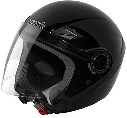 Nerve Jethelm, Schwarz, XL