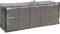 HI Tragetasche Hülle schwer für Gartenmöbel Auflagen 125x32x50cm anthrazit 61046