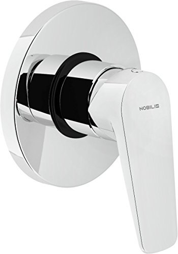 Nobili rubinetterie SY97108CR Sky Miscelatore Monocomando per Doccia ad Incasso, Cromo