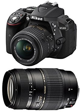 Nikon D5300 + 18-55 VR + TAMRON 70-300 DI