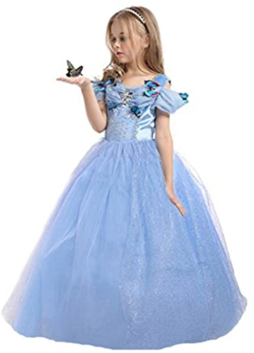 Elsa & Anna® costume da principessa, da ragazza, DE-FBA-CNDR5