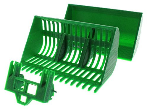 Treckerheld Zubehör Set C für Siku Control 32 mit Frontlader (Grün)