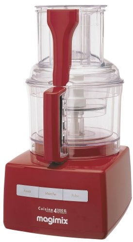 Magimix 4200XL Food Processor in Deep Red