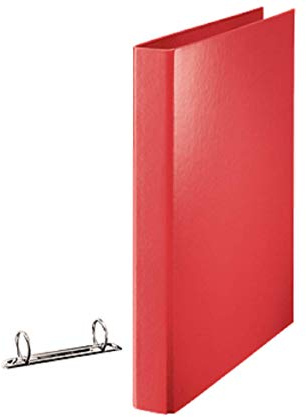 Esselte Standard Ringbuch (A4, 2 Rund-Ring) rot