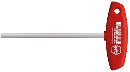 Wiha Stiftschlüssel mit Quergriff Sechskant glanzvernickelt (00910) 3 x 200 mm