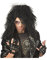 California Kost-me 179052 Heavy Metal Rocker Schwarz Wig
