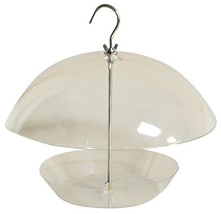 Kingfisher BFDOME Bird Seed Feeder, Transparent, 30x30x27 cm