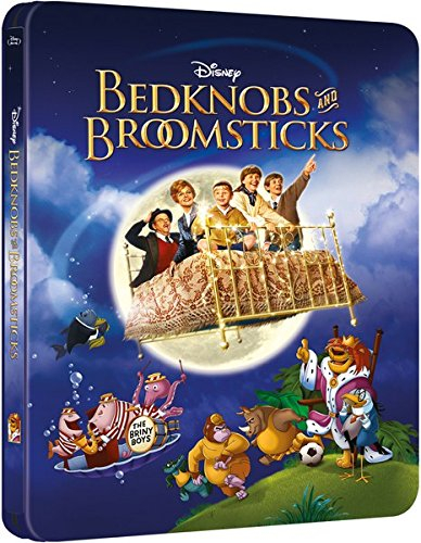 Bedknobs and Broomsticks BD Steelbook [Blu-ray] [UK Import]