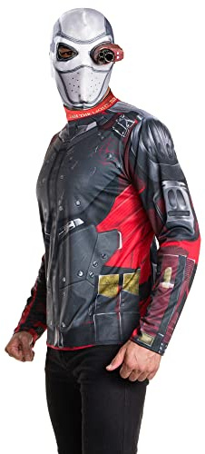 Rubies Costume Co. Men's Suicide Squad Deadshot Costume Kit, As Shown, Standard