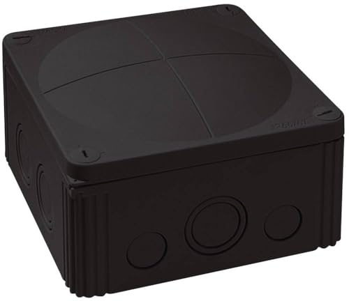 Wiska 10062214 Abzweigkasten (L x B x H) 140 x 140 x 82 mm Schwarz IP66/IP67 1 St.