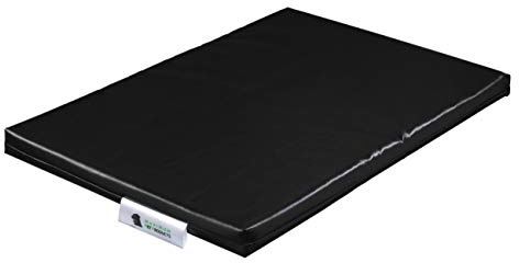 Maximum Pet Products Tough chew waterproof dog crate bed (X Large, Black) 105cm x 70cm x 5cm