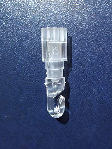 Asia Buy Blind Parts Vertical Blind Track Carrier Clip/Hook - No Carrier (5)