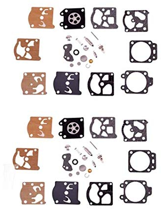 AISEN 2x Vergaser Membran Satz Reparatursatz für Dolmar 109 100 102 110 115 PS43 Walbro WT-742 WT-506 WT-174 WT-52 WT-465A WT-465 WT-61