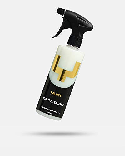 YumCars Detail Spray - Quick Waterless Detailer Spray for Car Cleaning | Boost Shine Gloss Paint Depth | Can Be Used With Clay Bar | Amazing Scent | 500ml