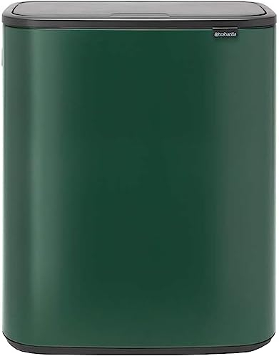 Brabantia Touch Bin, Pine Green, 60L