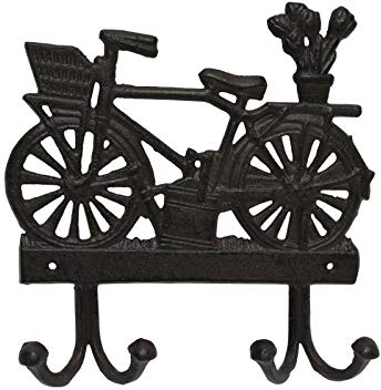 HTI-Line Wandgarderobe Fahrrad rustikaler Stil