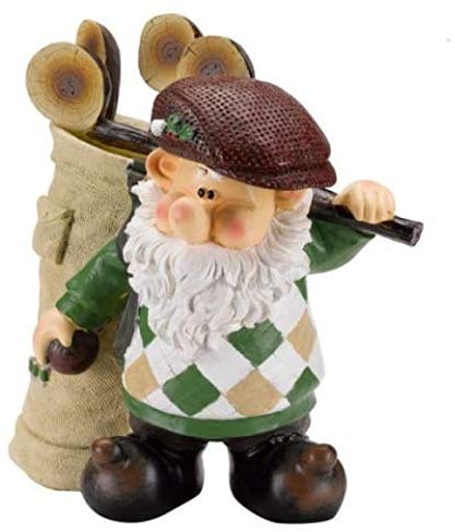 Smart Garden Tiger Wilf Golf Garden Gnome Ornament