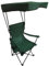 TERRE JARDIN Silla Plegable con Parasol Sunrise