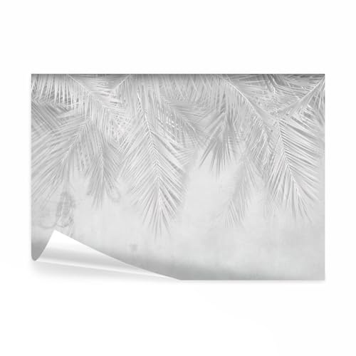 decomonkey Photo Wallpaper Palm Leaves Nature Vintage 400 x 280 cm