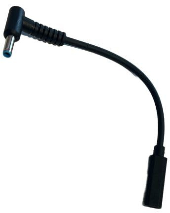 CoreParts Conversion Cable for HP Convert USB-C to 4.5 * 3.0mm, USB-C TO HP ADAPTER (Convert USB-C to 4.5 * 3.0mm Connects all HP Laptops that require 4.5 * 3.0mm to USB-C Chargers - Upto 100Watt)