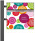 banjado® Standbriefkasten Anthrazit mit Namensschild Naive Blüten & Zeitungsfach/Briefkasten mit Standfuß in Anthrazit/Postkasten A4 Einwurf inkl. Montagematerial & 2 Schlüsseln