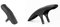 RRP Rapid Racer Products Proguard Rear Schutzblech, Schwarz & Mucky Nutz MugGuard, Short Fender, Schwarz, Kurz