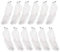 TREETDOBV 12pcs Artificial Christmas Dove Birds Clip on Tree Ornaments White Feather Birds Ornaments DIY Craft Fake Foam Doves, Mini Simulation Bird for Wedding Decoration Party Accessories(White)