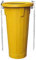 MARRA EDILE 1 PZ TUBO SCARICO DETRITI TUBI LAVORO CANTIERE GIALLO H 110 CM