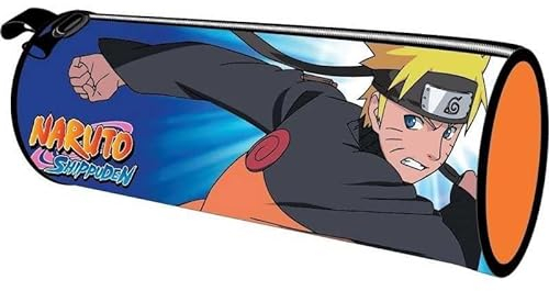 ILS I LOVE SHOPPING Porte-stylo sac scolaire et maternelle pour enfants 21 x 7 x 6 cm, Pour Naruto, trousse