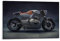 ALTUY Motorrad-Poster für BMW R NineT Urban GS Vintage Motorräder dekoratives Gemälde Leinwand Poster 40 x 60 cm