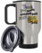 Getagift School Bus Driver Gift, Thank You for Being Such an Amazing Bus Driver, Appreciation Gift, Silver, White Insulated 14oz Travel Mug, Tea, Coffee Mug. (Silver)