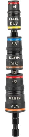 7-in-1 Impact Flip Socket Set, No Handle One Size