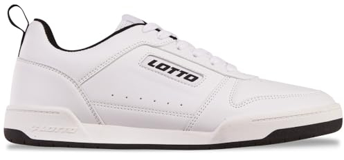 Lotto Unisex Sneaker, White/Black, 44 EU