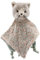 Sterntaler Schmusetuch M Katze Lilly - Baby Kuscheltuch aus Flausch - Baby und Kinder Schnuffeltuch gefüllt mit weicher Polyesterwatte - Kuscheltier für zu Hause & Unterwegs, Ecru