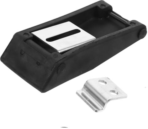 TINEASUR 2 Pz fibbia in gomma baule portaoggetti storage bins baule portatutto serrature delle porte serratura chiusure hardware chiusura a levetta del carico gomma da cancellare
