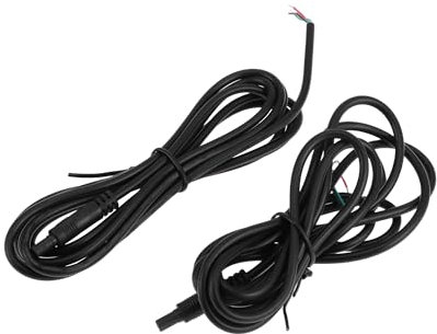 HEROFFIX Per Monitor e Backup Retrocamera Video Cavo Estensione Retrocamera 4Pin Femmina Cavo Video 1.8m/5.91ft Nero Plastica, Metallo