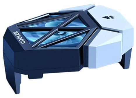 Phone Cooler, Portable Phone Radiator, Phone Cooling Fan, Live Streaming Phone Cooler, Cooling Fan for Phone, Low Noise Phone Cooler, Phone Radiator for gamings for Smartphones