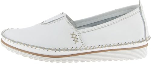 Andrea Conti Damen Slipper aus Leder mit Wechselsohle 1883656