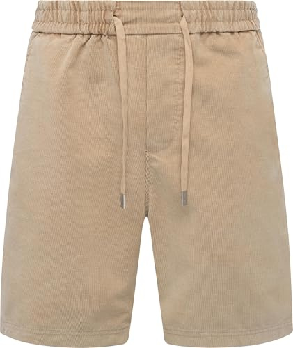 Ragwear Herren Kurze Kordhose Shorts Wilcord YOUMODO Cream Gr. XXL