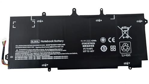 BL06XL BLO6XL Batterie pour HP EliteBook Folio 1040 G1 1040 G2 Series BL06042XL BLO6XL HSTNN-IB5D 722236-171 722236-1C1 722236-271 722236-2C1 722297-001 722297-005 HSTNN-DB5D HSTNN-W02C