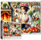 Tucocoo Vintage Kitchen Cooking Puzzle for Adults 1000 Pieces Cozy Cottage Fireplace Scene Jigsaw Puzzle with Victorian Woman, Rustic Pantry and Vegetables - Challenging Puzzle Gift for Women, Men