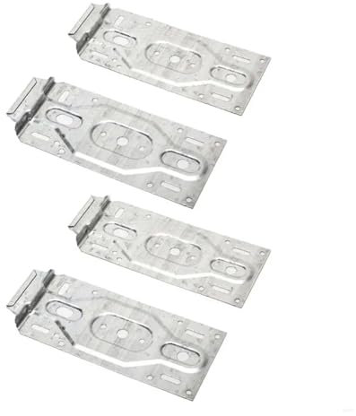 Generisch 4Pcs Klimaanlage Wand Halterung Innen Interne Einheit Hängen Platte Haken