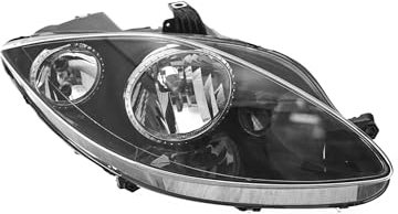 EDA PREMIUM auto Scheinwerfer, Frontscheinwerfer Rechts 5P1941006E passend für SEAT ALTEA 2005-2009, ohne Motor, ECE
