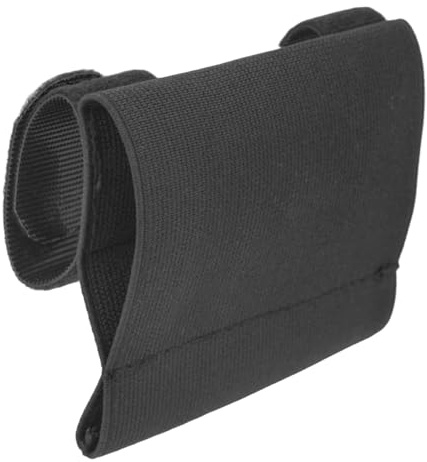 Tourniquet Halter, TQ-Hülle für Gürtel Elastischer TQ-Halter Molle-Halterung Horizontal Turnicate-Holster Tourniquet-Tasche für Dienstgürtel-Zubehör (Schwarz)